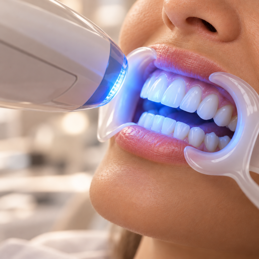 Zoom teeth whitening